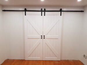 White Barn Doors