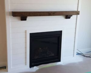 Solid Douglas Fir Mantel
