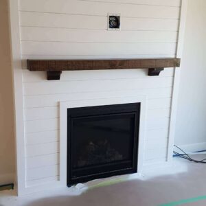 Solid Douglas Fir Mantel